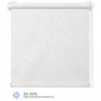 Рулонная штора Джерси Белый размер 43*160 см (016.02)